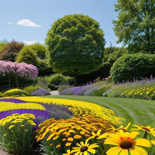 Perennial Sun-Loving Plants, Bright Garden, Resilient Flowers, Low-Maintenance Gardening, Colorful Blooms