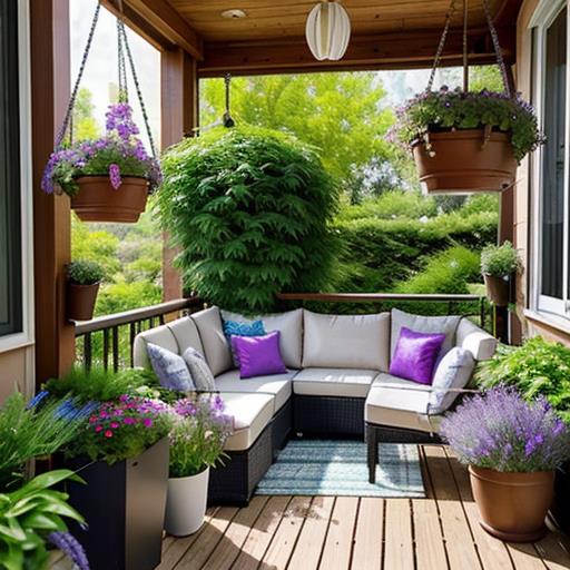 Balcony Gardening, Perennial Plants, Limited Spaces, Container Gardening, Urban Gardening