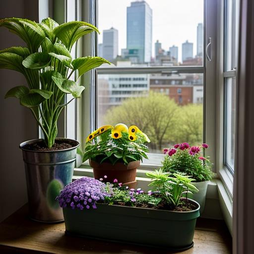 Perennial Flowers, Apartment Garden, Window Sill, Indoor Gardening, Nature Indoors