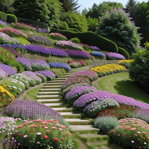 Perennial Flowers, Preventing Erosion, Sloped Gardens, Planting Techniques, Maintenance Tips