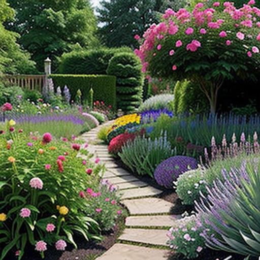 Perennial Border, Planting Strategies, Cohesive Design, Garden Maintenance, Visual Interest