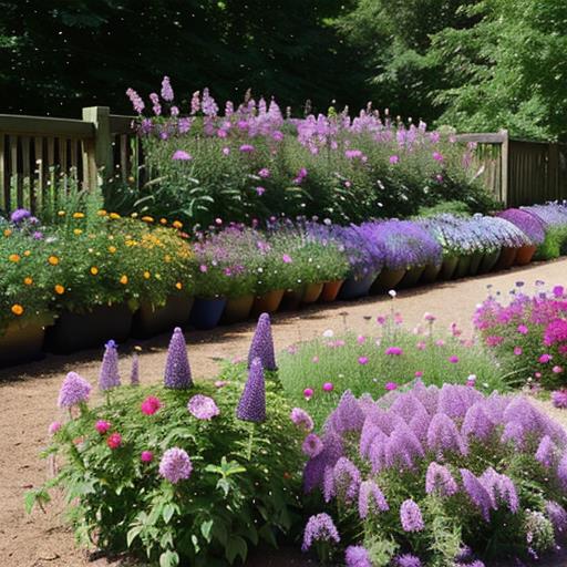 wildlife garden, catmint companions, attracting beneficial insects, native plants, pollinator paradise