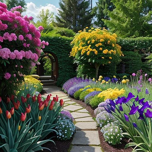 Striking Perennial Plant, Combinations, Complementary Colors, Garden Design, Visual Impact