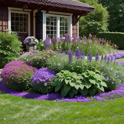 Catmint landscaping, Nepeta, Creative garden ideas, Perennial plants, Beautiful yard design