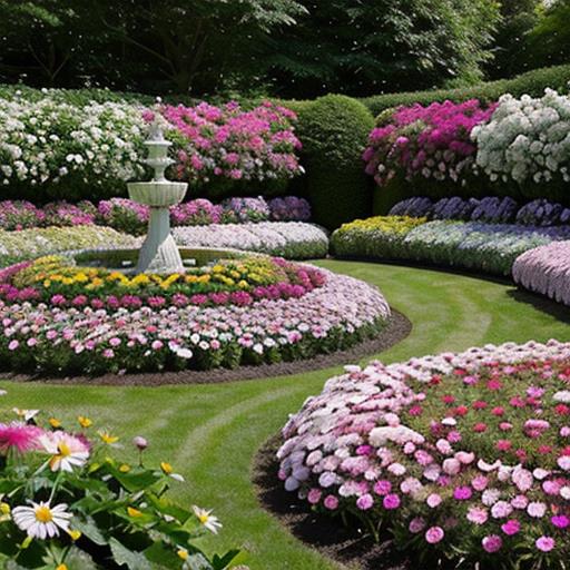 Bellis flowers, Garden enhancement, Colorful blooms, Perennial plants, Whimsical garden