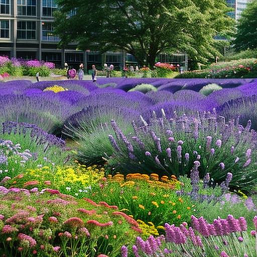 Perennial Flowers, Skyline Gardens, Urban Environment, Low Maintenance, Vibrant Blooms