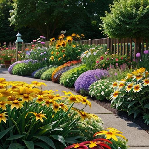 Perennial Blooming, Extended Season, Garden Care, Flowering Period, Plant Maintenance