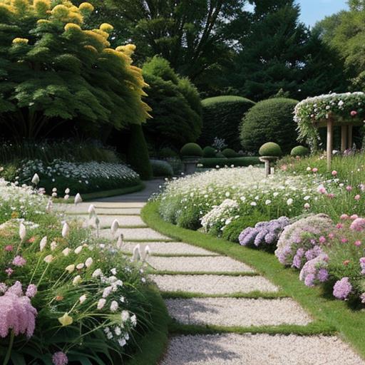 Goats Beard, Ornamental Plant, Landscape Design, Perennial Flower, Focal Point