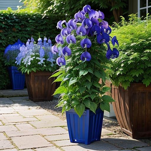 Growing Monkshood, Container Gardening, Perennial Plants, Plant Care, Gardening Tips