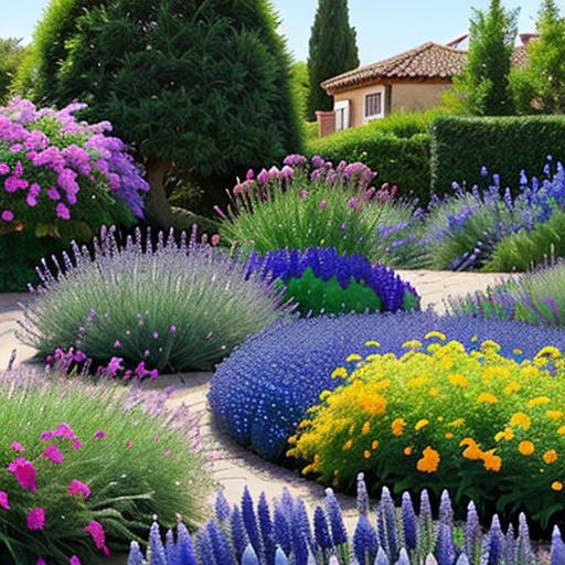 Perennials, Mediterranean Gardens, Drought-tolerant Plants, Mediterranean Climate, Low-maintenance Landscaping