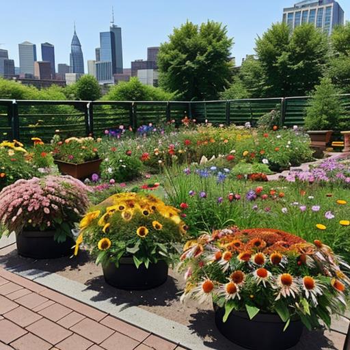 Rooftop Perennial Flowers, Edible Forest Gardens, Harvesting Diversity, Urban Gardening, Beneficial Pollinators