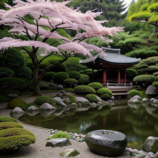 Japanese Perennial Plants, Serene Retreat, Garden Design, Japanese Garden, Tranquil Oasis