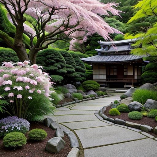 Japanese Perennials, Tradition and Modernity, Garden Design, Cultivating Perennial Plants, Balancing Tradition