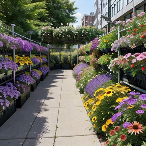 Urban Agriculture, Perennial Flowers, Vertical Farming, Sustainable Farming, Urban Settings