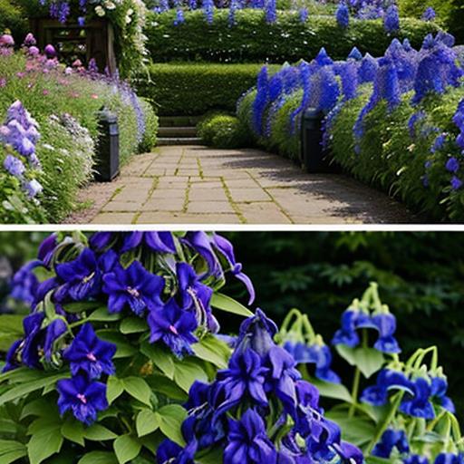 Monkshood Delphinium, Pollinator Attraction, Flower Comparison, Perennial Garden, Pollinator-Friendly Plants