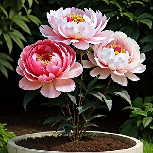 Peony Lactiflora, Soil requirements, Fertilization guidelines, Perennial flower, Garden maintenance