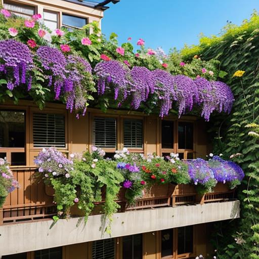 Perennial Flowers, Balcony Vines, Urban Gardening, Vertical Gardens, Climbing Plants