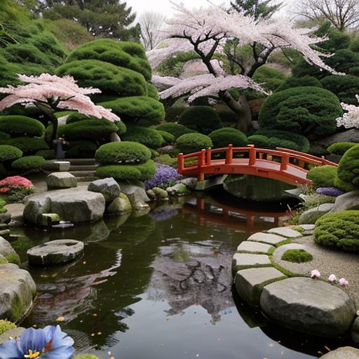 Perennial Flowers, Japanese Gardens, Serenity, Harmony, Cultivating