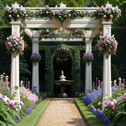 Perennial Flowers, Victorian Gardens, Elegance, Timeless Charm, Garden Design