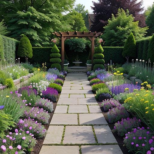 Perennial Garden Design, Beautiful Landscape, Creative Planting Ideas, Seasonal Color Scheme, Low-Maintenance Perennials