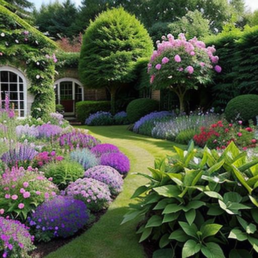 Perennial Plant Combinations, Texture Contrast, Form Contrast, Garden Design, Color Pairings