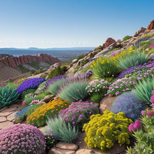 Perennial Rock Gardens, Stunning Displays, Challenging Terrain, Gardening Tips, Landscape Design