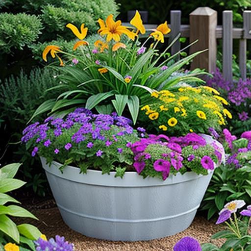 Perennial Combinations, Small Space Gardens, Container Gardening, Creative Planting Ideas, Low Maintenance Perennials