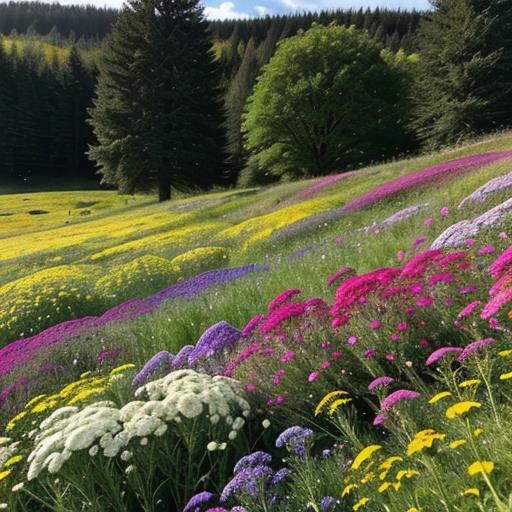 Yarrow propagation, Wildflower meadows, Naturalization strategies, Perennial plants, Propagating methods