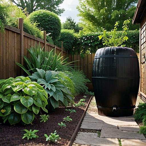 Rainwater Harvesting, Organic Perennial Gardens, Sustainable Watering Solutions, Rain Barrels, Drip Irrigation System