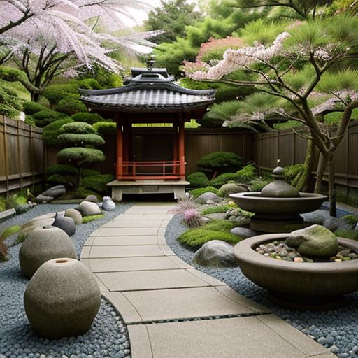 Sento Gardens, Japanese Design, Perennial Plants, Tranquil Atmosphere, Zen Philosophy