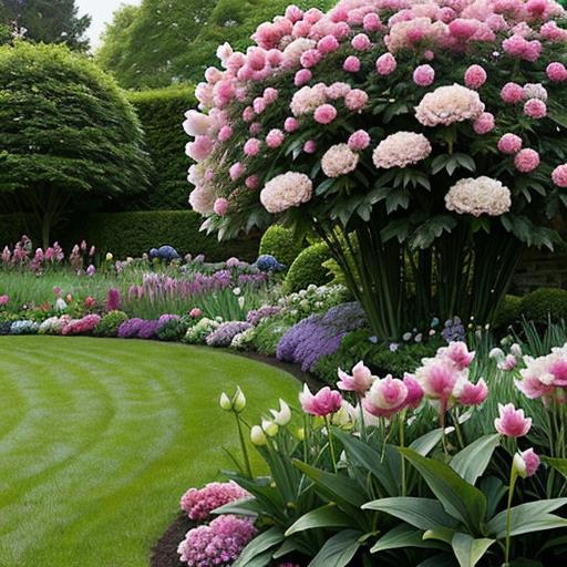 Peony Lactiflora, Companion Plants, Stunning Display, Garden Design, Flower Combinations