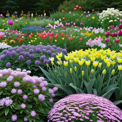 Perennials, Succession planting, Year-round blooms, Garden beauty, Flowering schedule