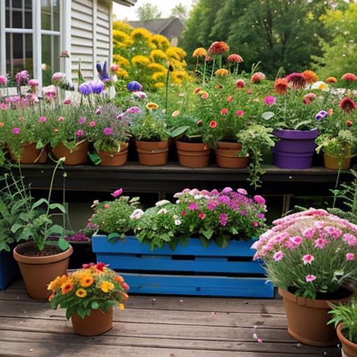 Perennial Flowers, Balcony Gardens, Edible Plants, Growing Food, Urban Gardening