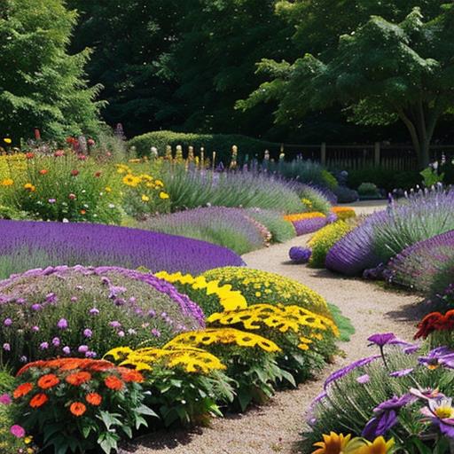 Perennial Flowers, Biodiverse Gardens, Ecological Balance, Pollinator Attraction, Sustainable Landscaping