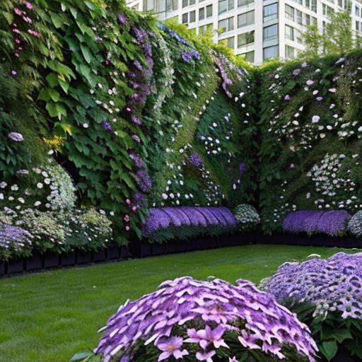 Perennial Flowers, Green Walls, Vertical Gardens, Urban Spaces, Low Maintenance