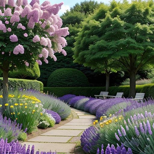 Perennial Flowers, Serenity Gardens, Relaxation, Tranquility, Garden Design