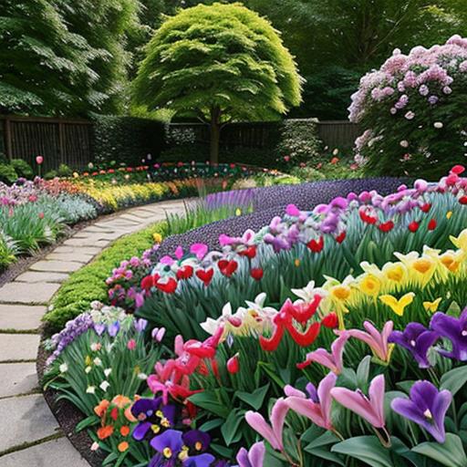 Perennial Plants, Colorful Combinations, Spring Gardens, Vibrant Display, Garden Pairings