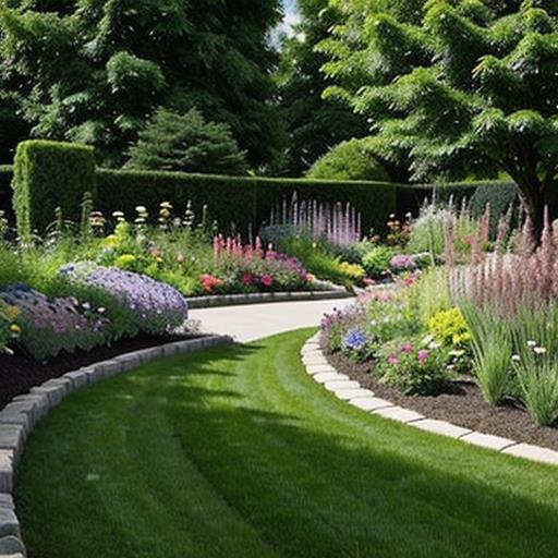 Low Maintenance Perennials, Garden Design, Plant Grouping, Mulching Weeding, Watering Maintenance