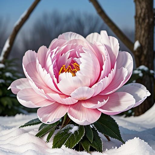 Peony Lactiflora, Winter Care, Protection Strategies, Perennial Plant, Garden Maintenance