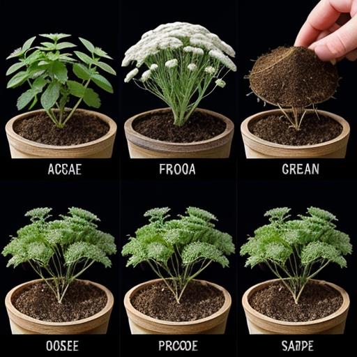 Yarrow Propagation, Plant Division, Root Cuttings, Seed Propagation, Cutting Propagation